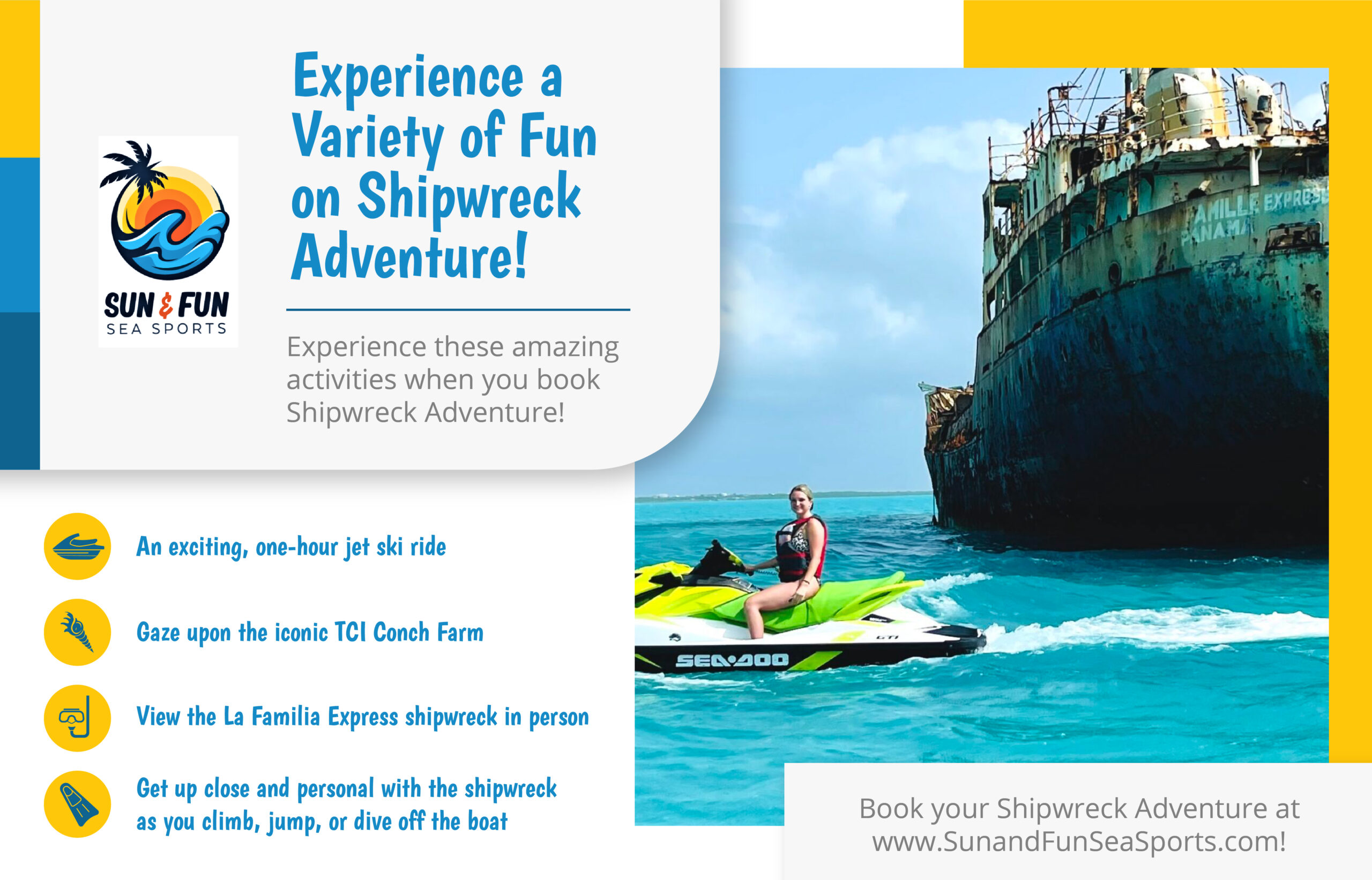Experience a Variety of Fun on Shipwreck Adventure infogrpaphic-01